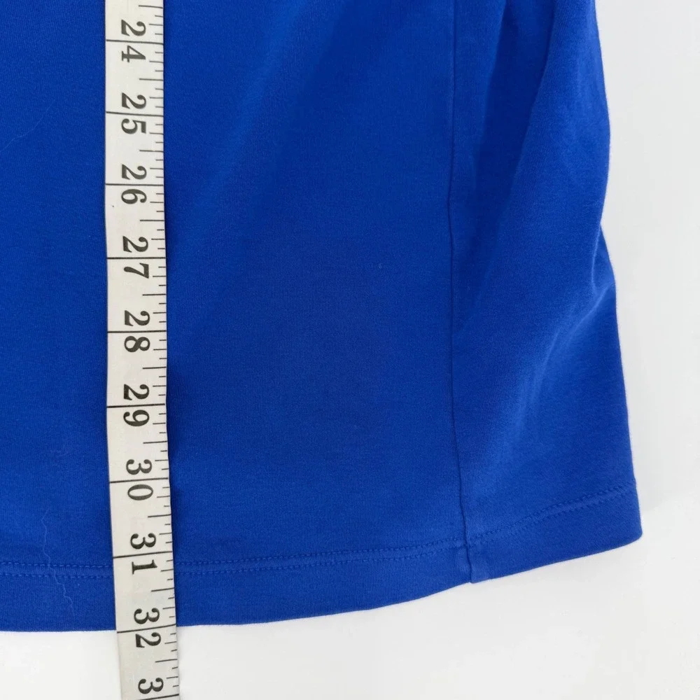Polo Ralph Lauren Pullover Mens 2XLT Blue Pima Cotton Quarter Zip Tall Pony Logo